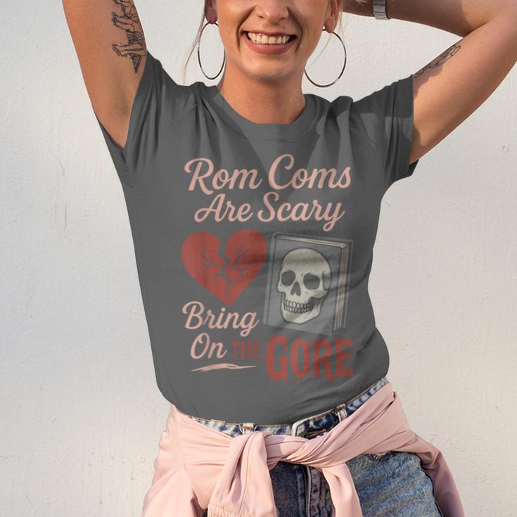 Horror Book Club Creepy Reader Gothic Fiction Thriller Fan Unisex Jersey T-Shirt