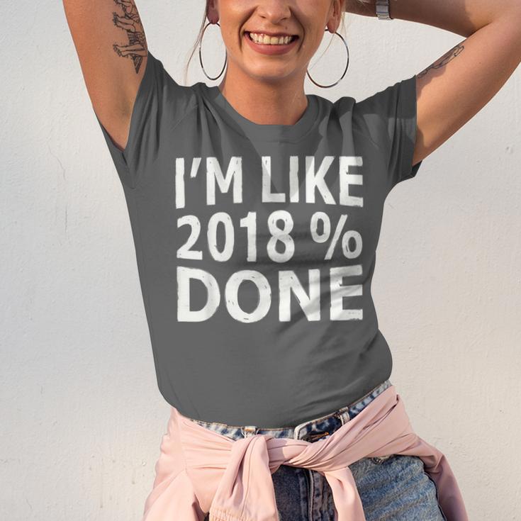 I'm Like 2018 Done Shirt Graduation Unisex Jersey T-Shirt