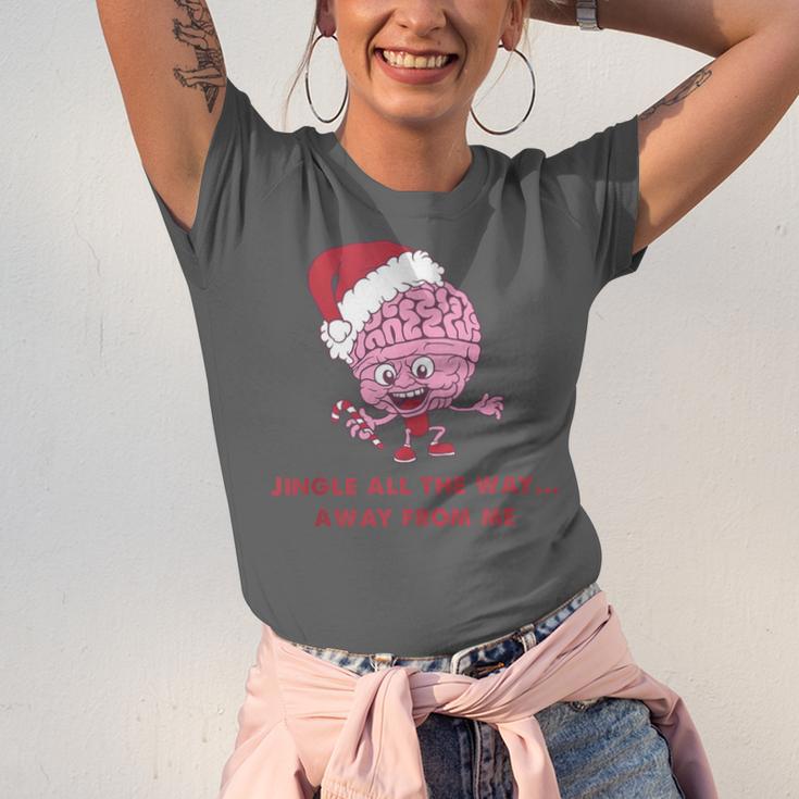 Jingle All The Way Away From Me This Christmas For Introvert Unisex Jersey T-Shirt Jingle All The Way Away From Me This Christmas For Introvert Unisex Jersey T-Shirt
