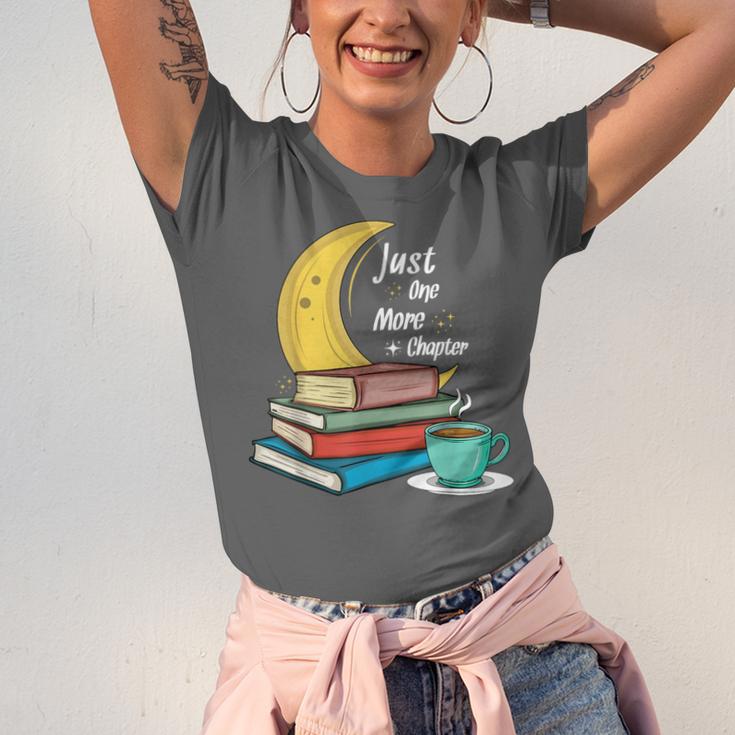 Just One More Chapter Love Book Reading Unisex Jersey T-Shirt