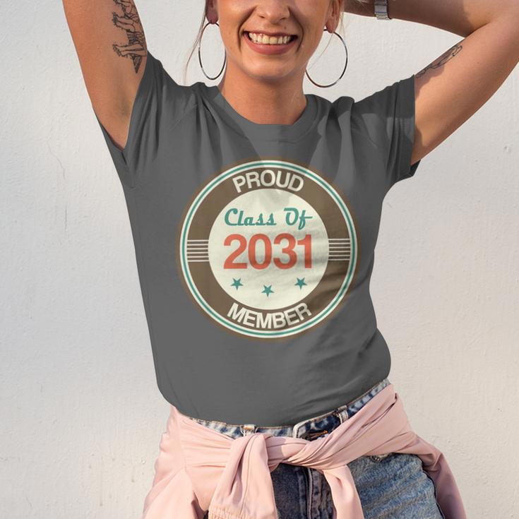 Kids Class Of 2031 Shirt Back To School Future Graduation Unisex Jersey T-Shirt
