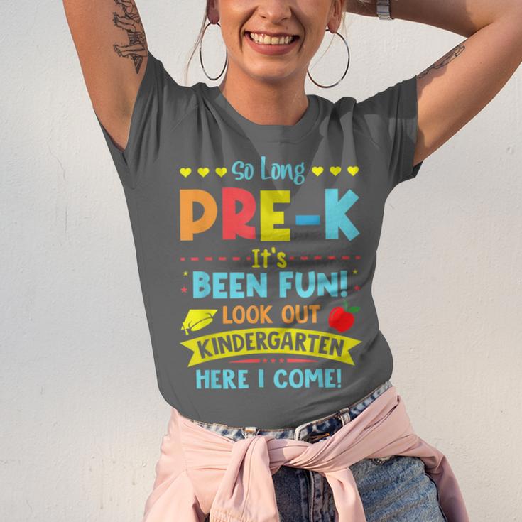 Kids So Long PRE-K It's Been Fun Graduation Unisex Jersey T-Shirt