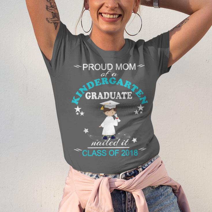 Kindergarten Graduation Shirts 2018-Proud Mom Tee Unisex Jersey T-Shirt