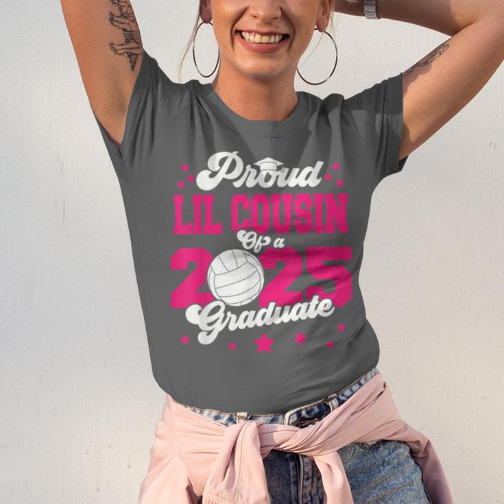 Lil Cousin Of a 2025 Graduate Prom Graduation 25 VolleyBall Unisex Jersey T-Shirt