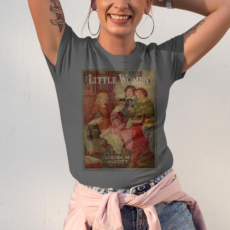 Little Women Book Cover Unisex Jersey T-Shirt Little Women Book Cover Unisex Jersey T-Shirt