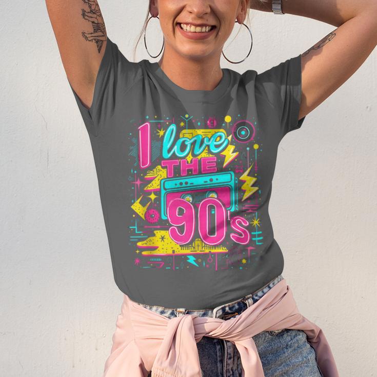 I Love The 90'S 90s Nostalgia Unisex Jersey T-Shirt I Love The 90'S 90s Nostalgia Unisex Jersey T-Shirt