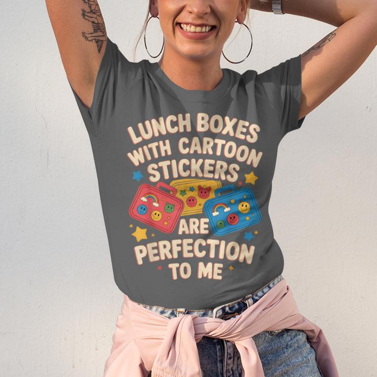 Lunch Boxes With Stickers Lunch Box Nostalgia Retro Unisex Jersey T-Shirt Lunch Boxes With Stickers Lunch Box Nostalgia Retro Unisex Jersey T-Shirt