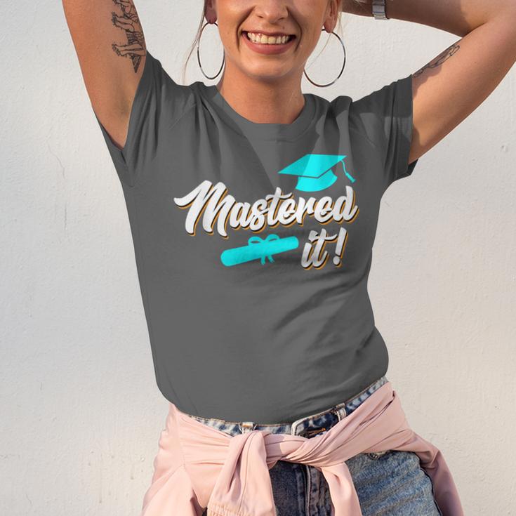 Mastered It Master Graduation Man Master 2026 Unisex Jersey T-Shirt
