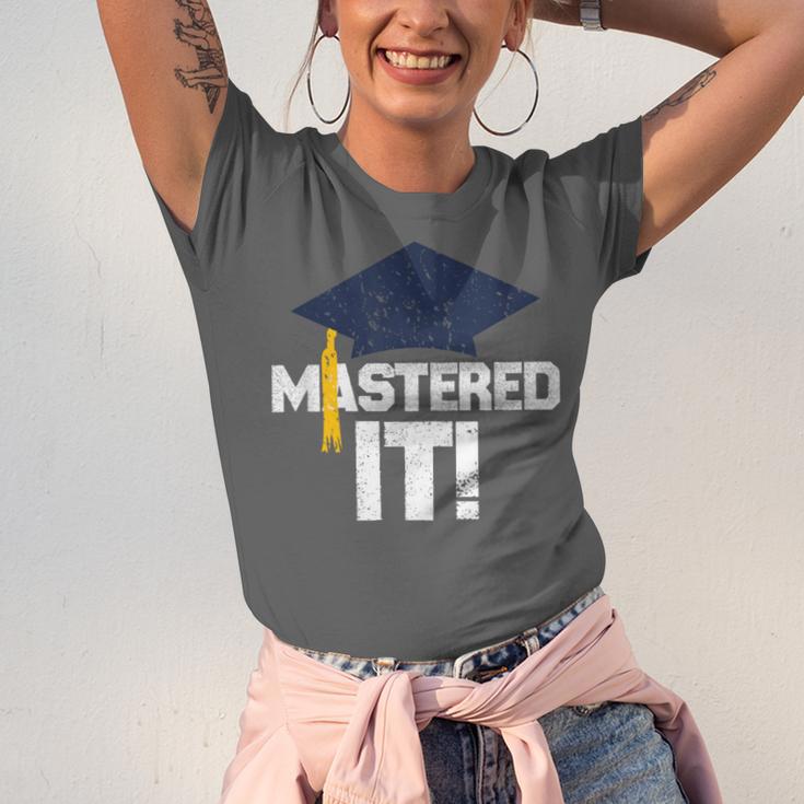 Mastered ItShirt Graduation Men Graduate Unisex Jersey T-Shirt