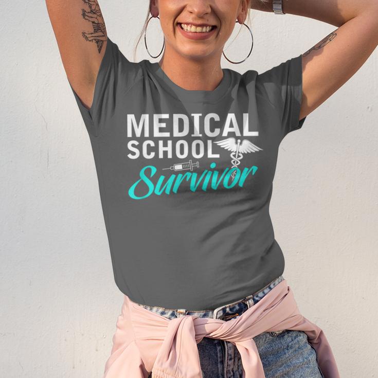 Medical School Survivor Med Student Graduation Unisex Jersey T-Shirt