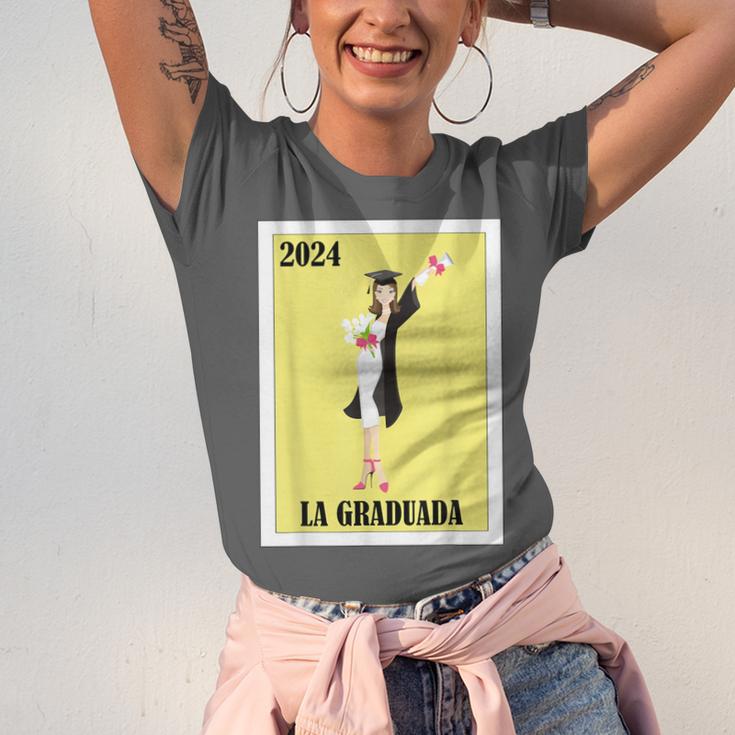 Mexican For Graduation La Graduada 2024 Unisex Jersey T-Shirt