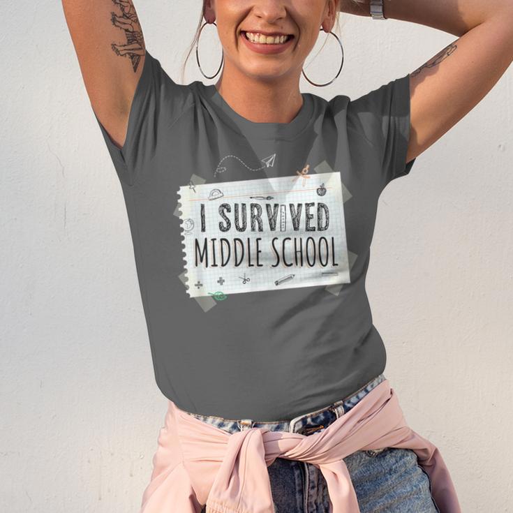 Middle School Graduation Shirts Graduate Grad Unisex Jersey T-Shirt