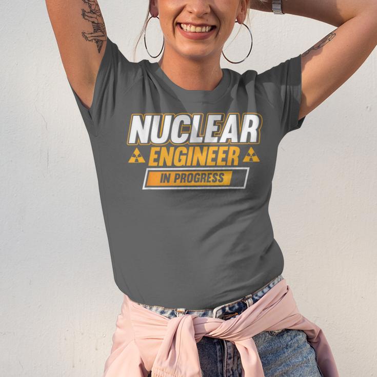 Nuclear Engineer In Progress Engineer Graduation Unisex Jersey T-Shirt