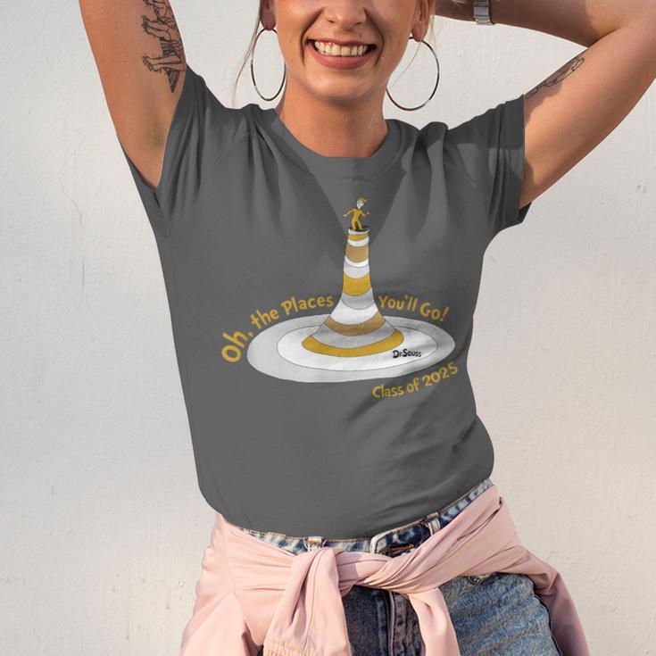 Oh The Places You’Ll Go 2025 Graduation Unisex Jersey T-Shirt