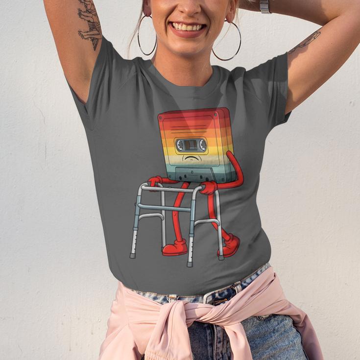 Old Vintage Cassette Tape 70s 80s 80s Outfit Nostalgia Unisex Jersey T-Shirt Old Vintage Cassette Tape 70s 80s 80s Outfit Nostalgia Unisex Jersey T-Shirt
