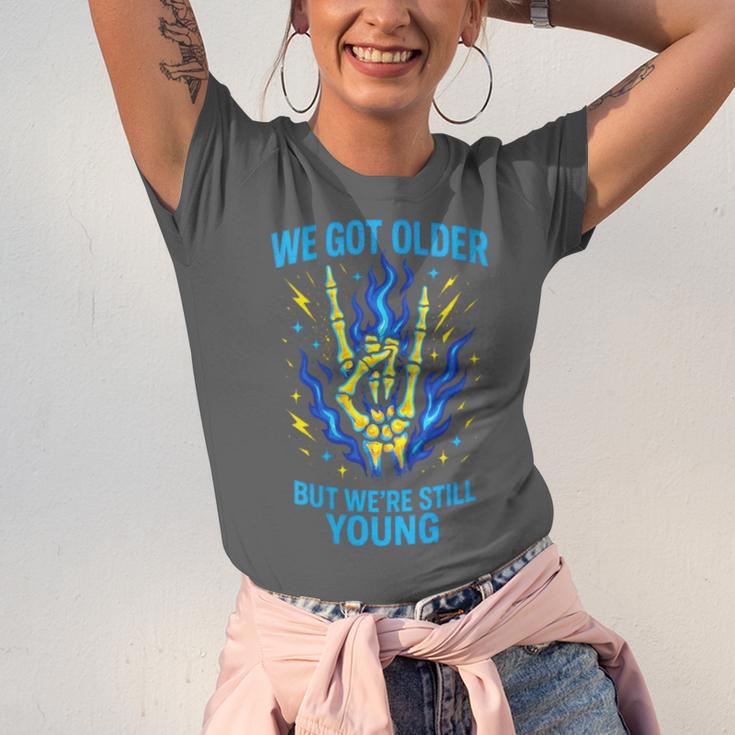 We Got Older Emo Punk Rock Nostalgia Unisex Jersey T-Shirt