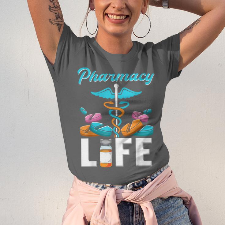 Pharmacy Life Pharmacist Chemist Student PharmD Graduation Unisex Jersey T-Shirt