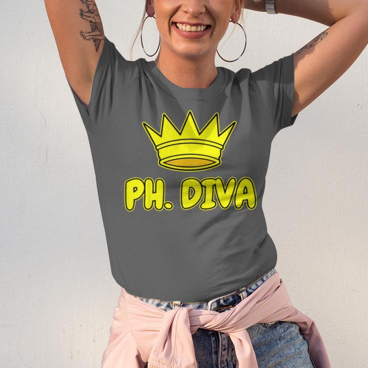 PhD Graduation Ph Diva t Shirt Phdiva Phd t Unisex Jersey T-Shirt