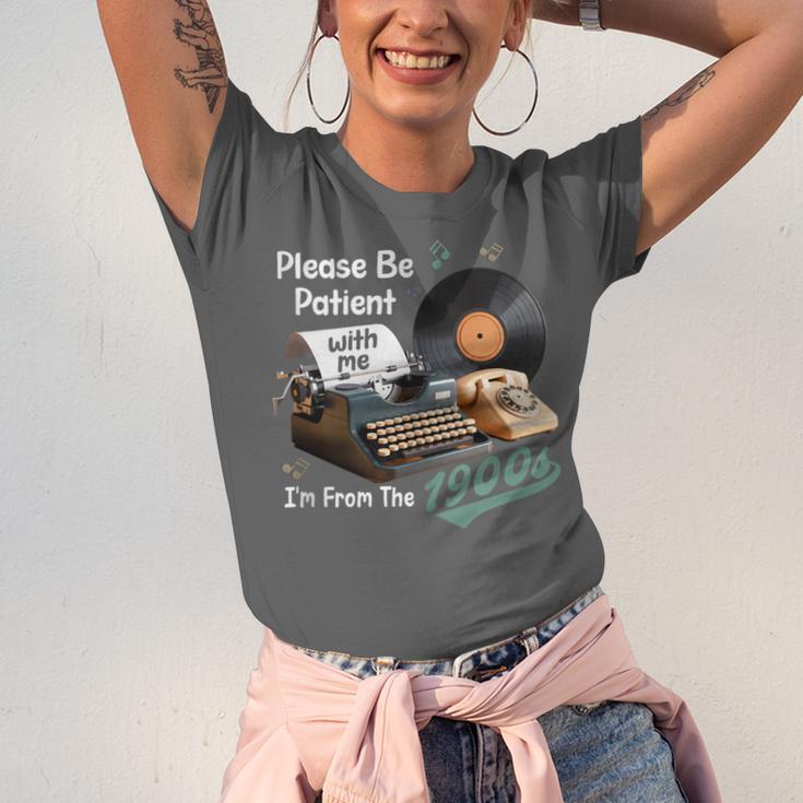 Please BePatient I'm From The 1900s Sarcastic Joke Unisex Jersey T-Shirt Please BePatient I'm From The 1900s Sarcastic Joke Unisex Jersey T-Shirt