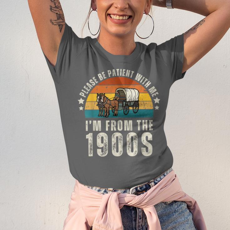 Please Be Patient With Me I'm From The 1900s Father's Day Unisex Jersey T-Shirt