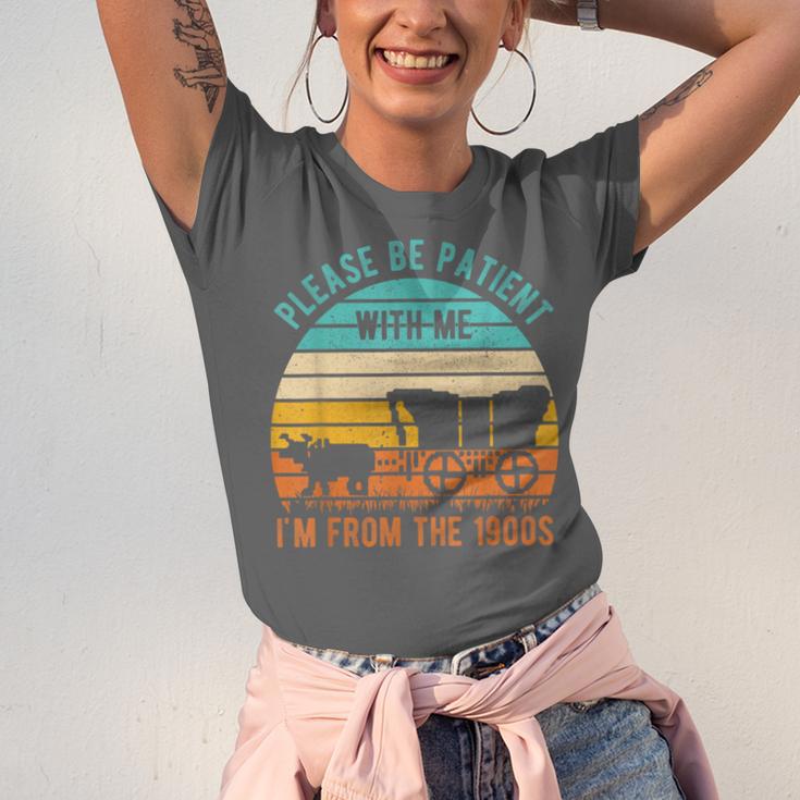 PLEASE BE PATIENT I'M FROM THE 1900s Vintage 1900s 90s Unisex Jersey T-Shirt