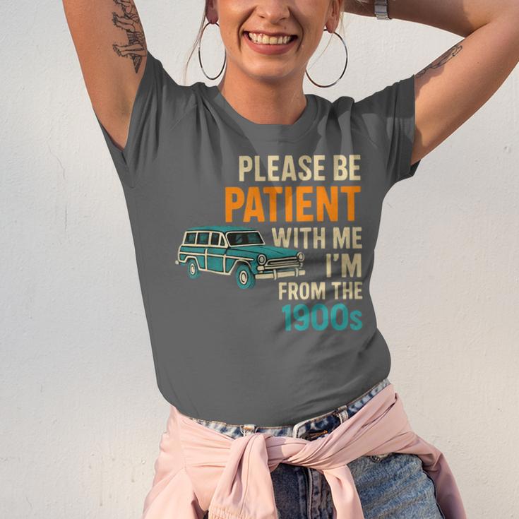 Please Be Patient With Me I'm From The 1900s Vintage For Man Unisex Jersey T-Shirt