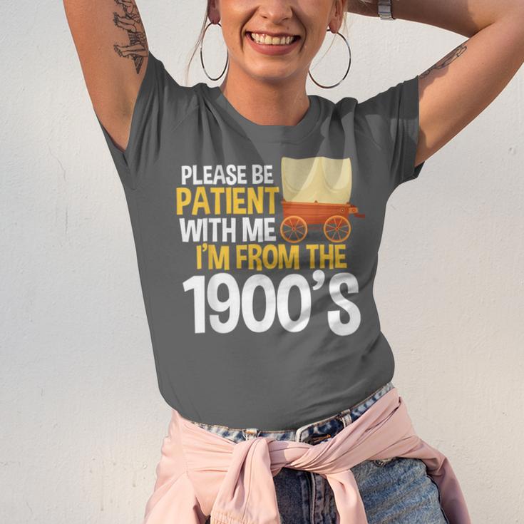 Please Be Patient With Me I'm From The 1900s Vintage Oregon Unisex Jersey T-Shirt Please Be Patient With Me I'm From The 1900s Vintage Oregon Unisex Jersey T-Shirt