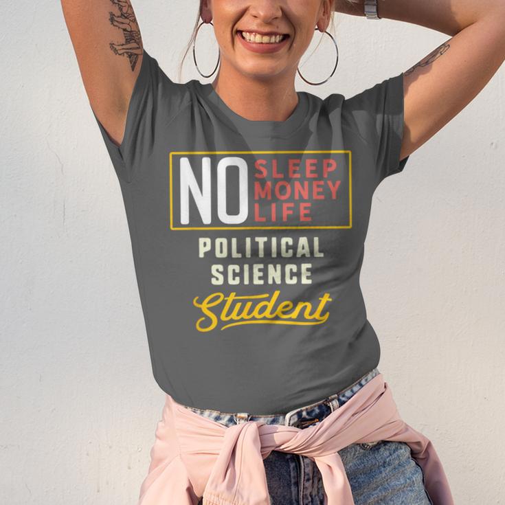 Political Science Major Student Shirt Graduation Unisex Jersey T-Shirt