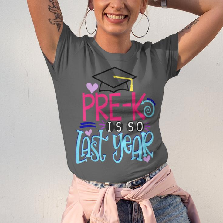 Pre-K Is So First Year Shirt Kids School Graduation Cute Unisex Jersey T-Shirt