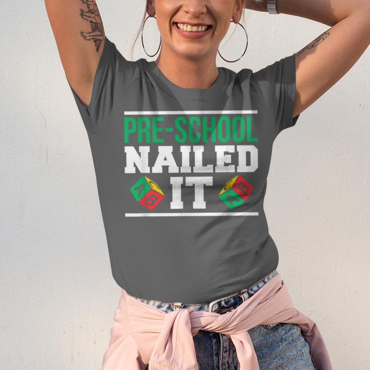 Pre-School Nailed It Shirt GraduationShirt Unisex Jersey T-Shirt
