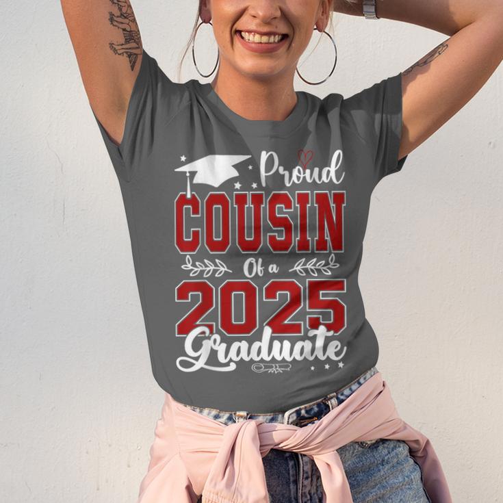 Proud Cousin Of A 2025 Graduate For Graduation Unisex Jersey T-Shirt