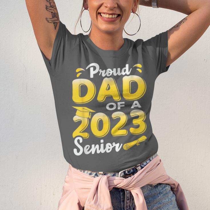 Proud Dad Of A 2023 Senior Graduation Unisex Jersey T-Shirt