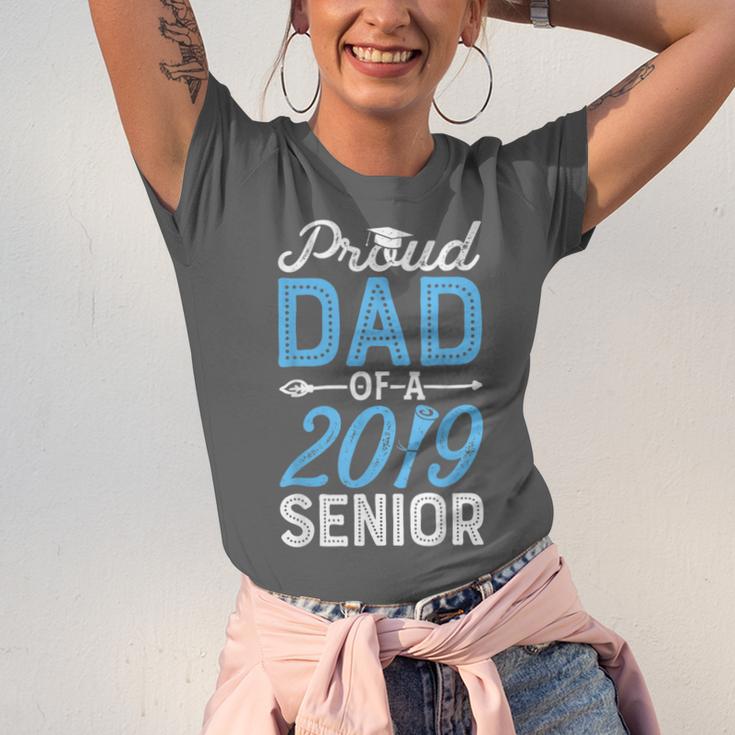 Proud Dad Of A Class 2019 SeniorShirt Graduation Unisex Jersey T-Shirt