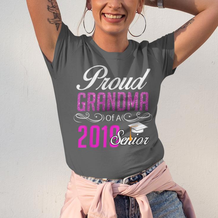Proud GRANDMA Of A Class 2019 Senior Graduation Unisex Jersey T-Shirt