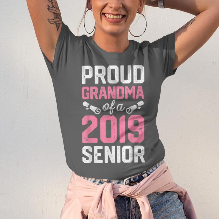 Proud Grandma Of A Class 2019 SeniorShirt Graduation Unisex Jersey T-Shirt