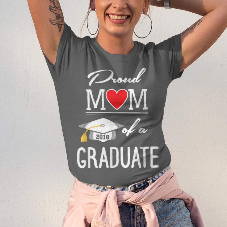 Proud Mom Of A High School Graduation Senior Mom Shirt Unisex Jersey T-Shirt