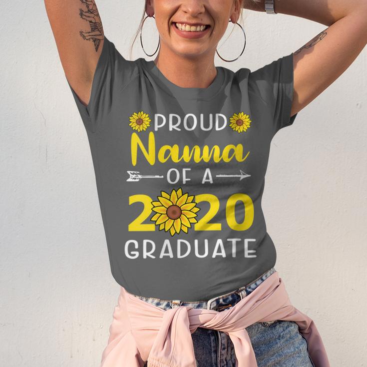 Proud Nanna Of 2020 Graduate Class Of 2020 Graduation Unisex Jersey T-Shirt