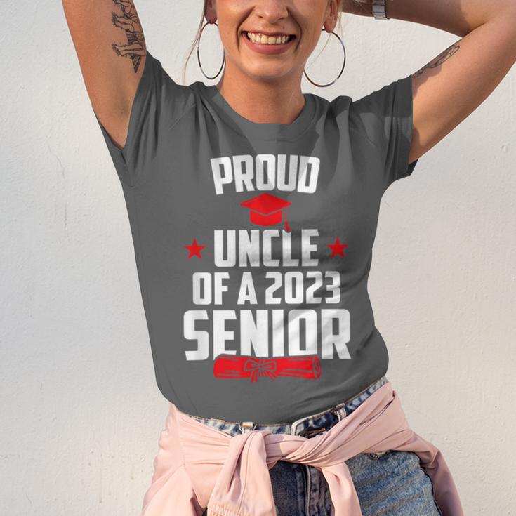 Proud Uncle Of A 2023 Senior Class Of 2023 Graduation Unisex Jersey T-Shirt