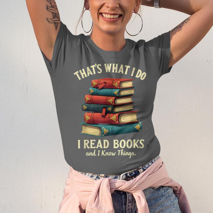 I Read Books Bookworm Halloween Unisex Jersey T-Shirt