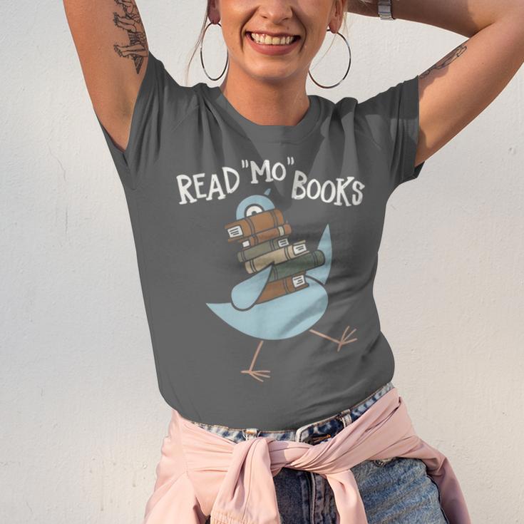 Read More Books Pigeon Book Lover Unisex Jersey T-Shirt