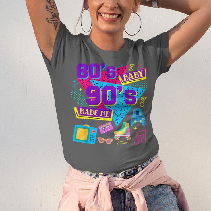 Retro 1980s 80's Baby 1990s 90's Made Me Nostalgia Birthday Unisex Jersey T-Shirt Retro 1980s 80's Baby 1990s 90's Made Me Nostalgia Birthday Unisex Jersey T-Shirt