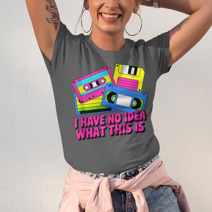 Retro Cassette Vintage 80s Nostalgia Unisex Jersey T-Shirt