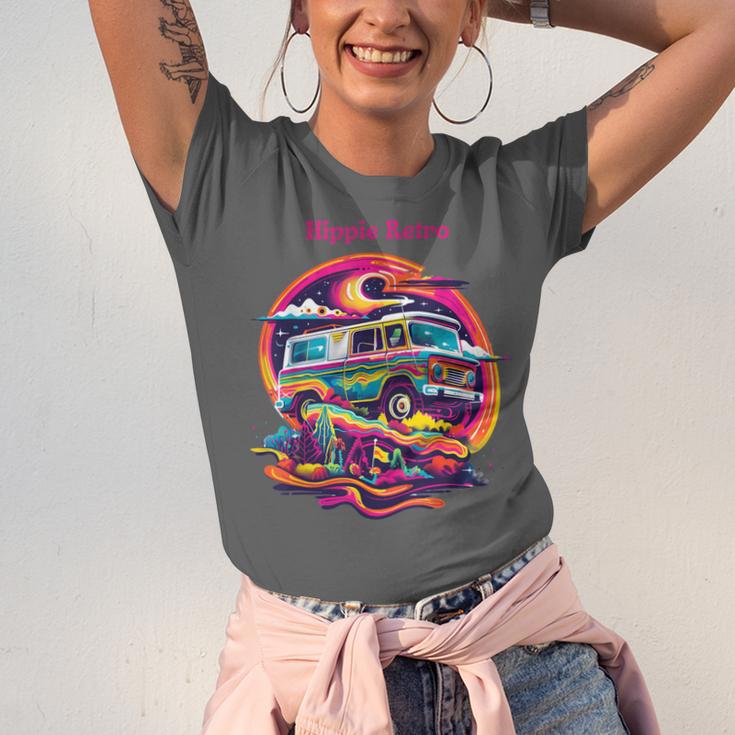 Retro Graphic Print With a Touch Of Nostalgia Unisex Jersey T-Shirt
