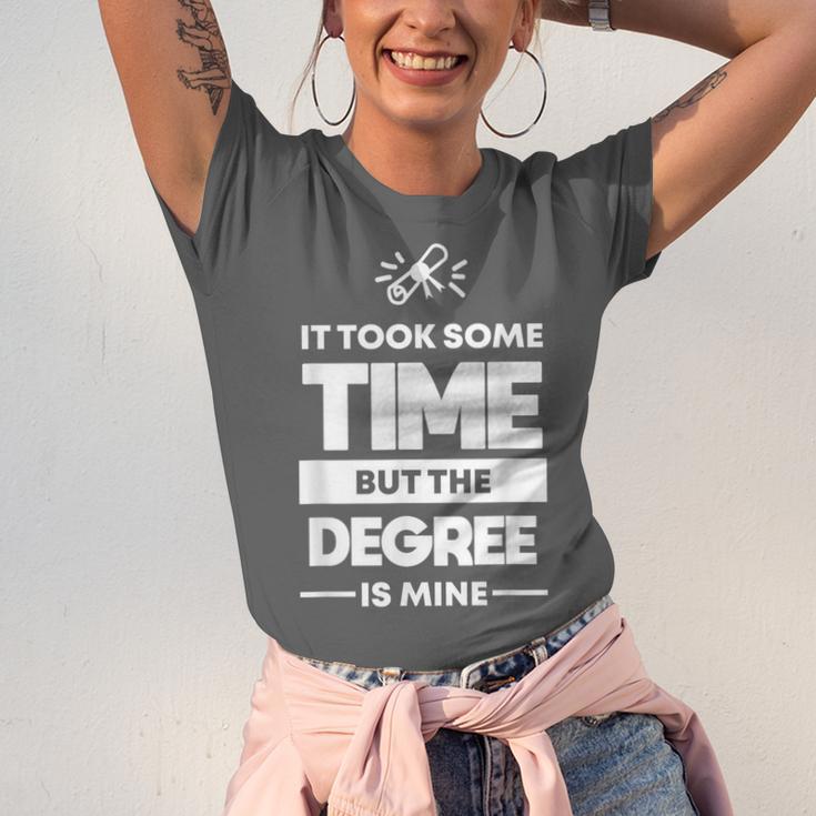Returning Adult College Graduation T-Shirt Unisex Jersey T-Shirt