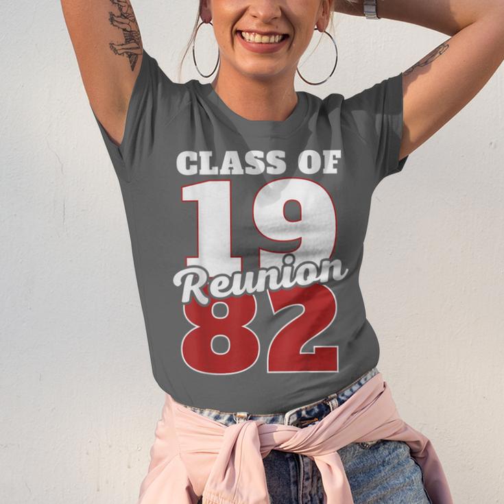 Reunion 1982 Class Of 1982 Reunion 82 Graduation 1982 Unisex Jersey T-Shirt