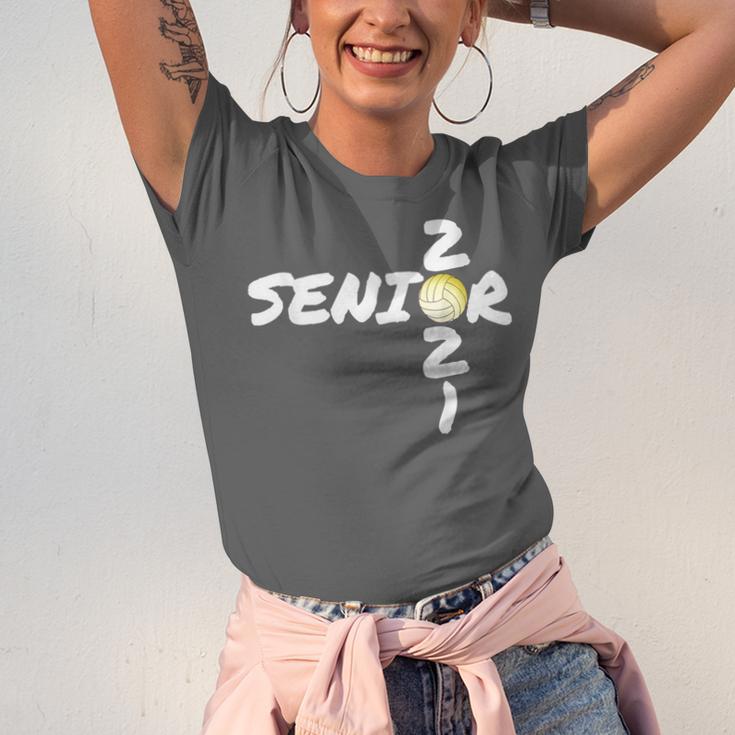 Senior 2021 Volleyball Graduation Shirt Unisex Jersey T-Shirt