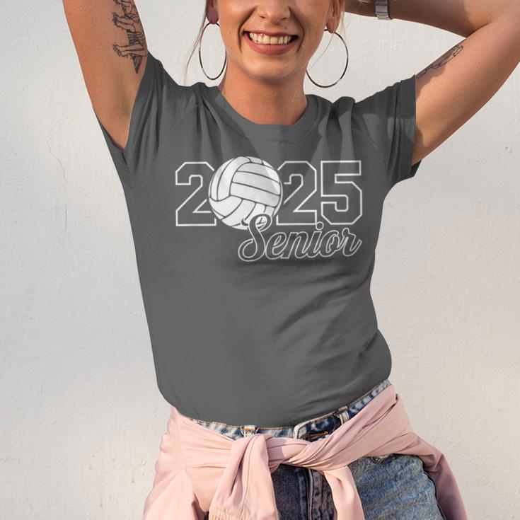 Senior 2025 Volleyball Mom High School Graduation Outfit Pro Unisex Jersey T-Shirt