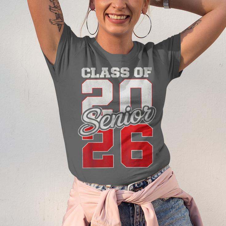 Senior 2026 Class Of 2026 Graduation 2026 Senior 26 Graduate Unisex Jersey T-Shirt