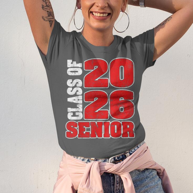 Senior 2026 Class Of 2026 Graduation Unisex Jersey T-Shirt