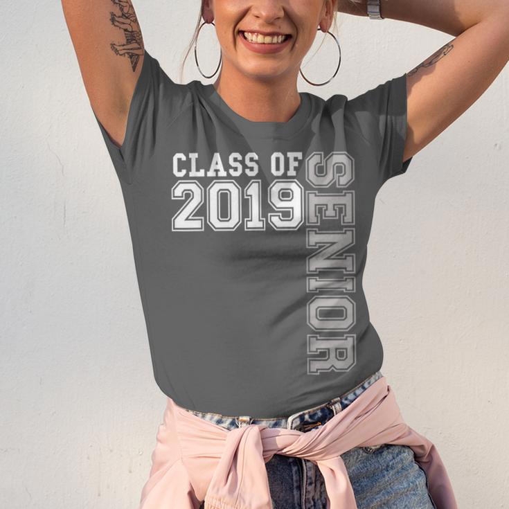 Senior Class Of 2019 19 Shirt High School Graduation Unisex Jersey T-Shirt